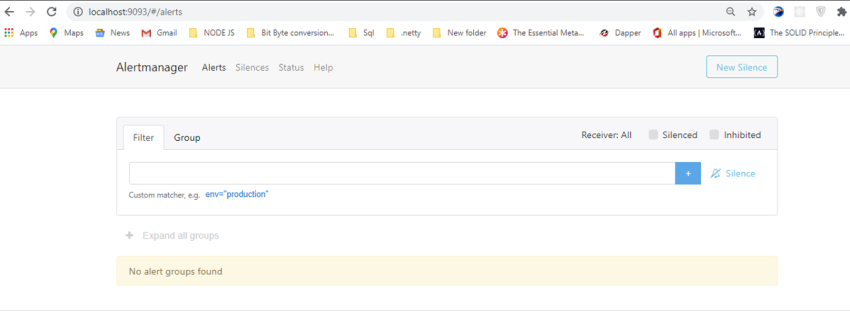 Alerting in Prometheus with AlertManager